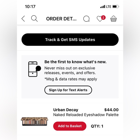 New and unused Urban Decay Naked Reloaded Eyeshadow Palette. Purchased @ Sephora - Picture 4 of 4